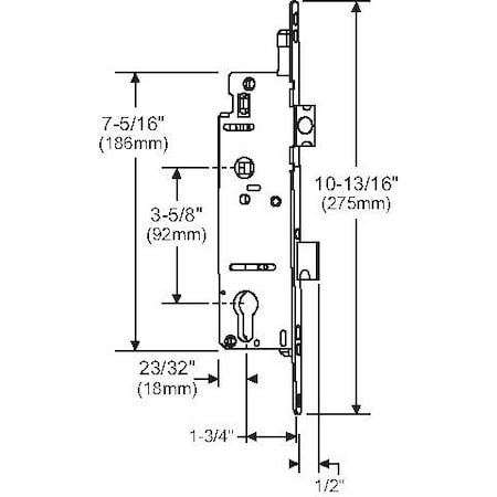 Strybuc Single Point Lock 850-11517487